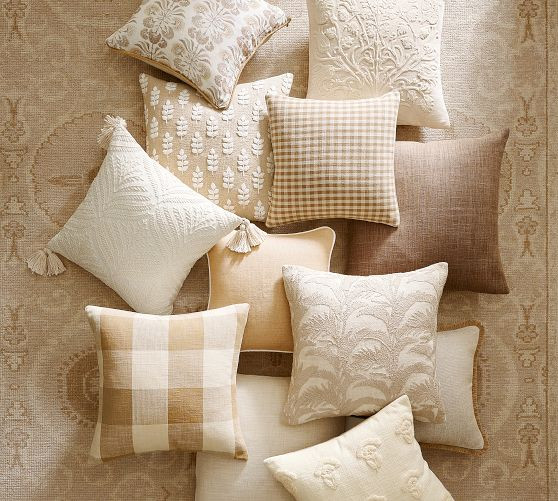 Sawyer Check Pillow Cover | Pottery Barn (US)