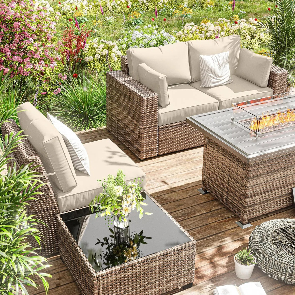 No need to replace your outdoor furniture or cushions, covers are more reasonable!  

 #LTKSeasonal #LTKHome #LTKSaleAlert