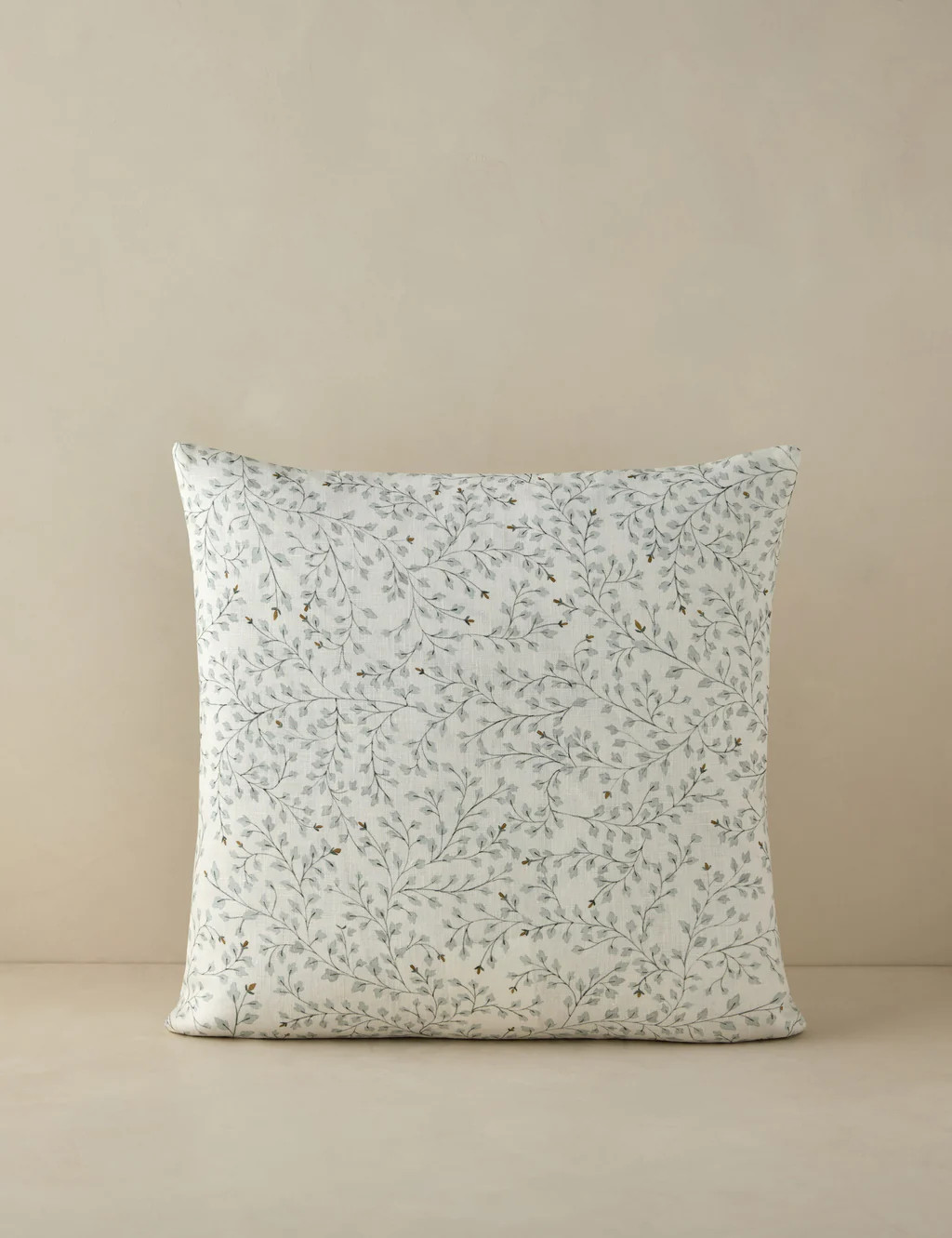 Dainty Leaves Linen Pillow by Rylee + Cru | Lulu and Georgia 