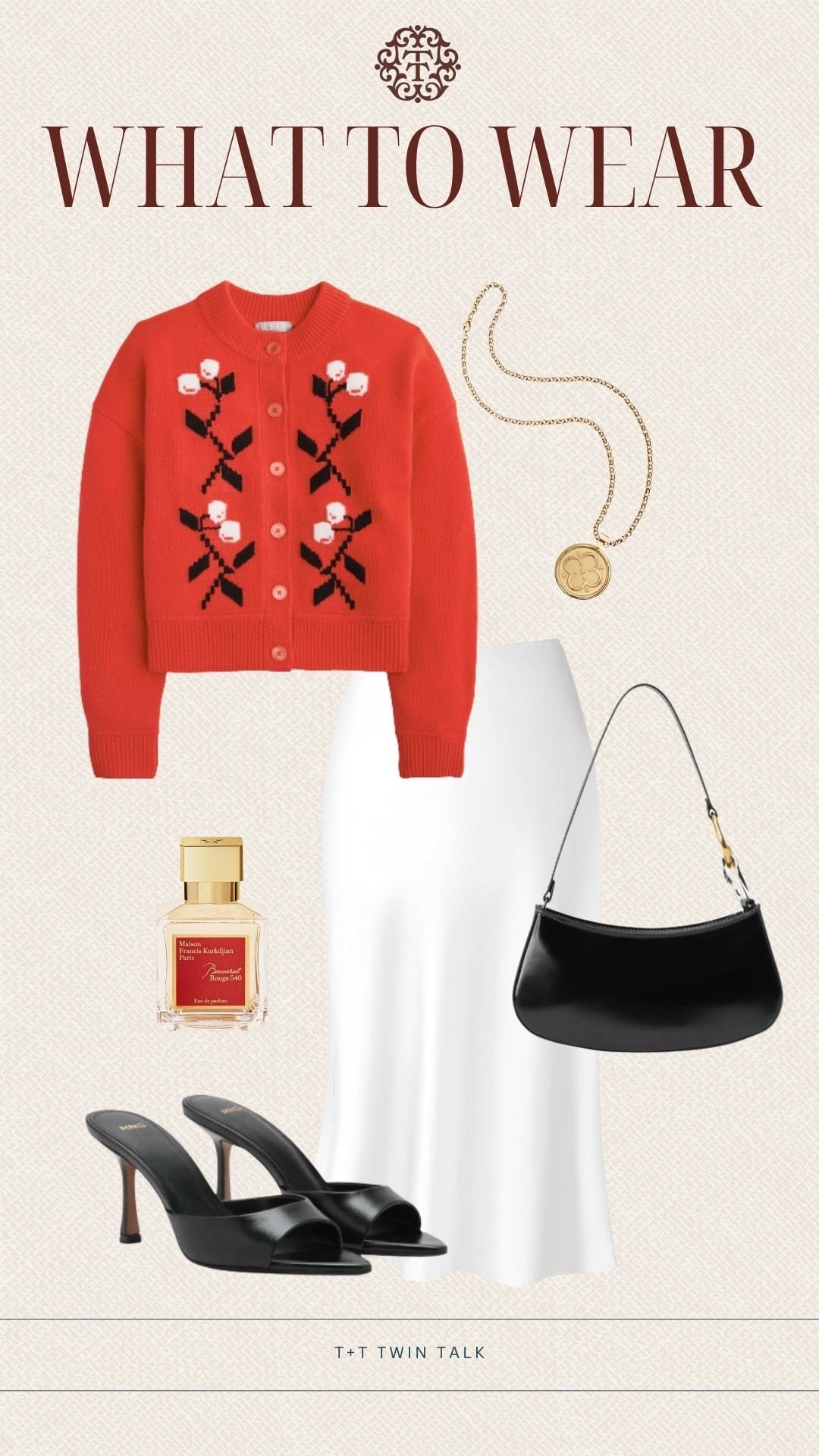 T+T, what to wear! We are loving this red cardigan from J.Crew. We would pair it with a white satin skirt and heels for a date night or Valentine’s Day look! To accessorize we would grab a small leather bag and simple gold necklace to complete the look. 

#LTKSeasonal #LTKValentine #LTKMidsize