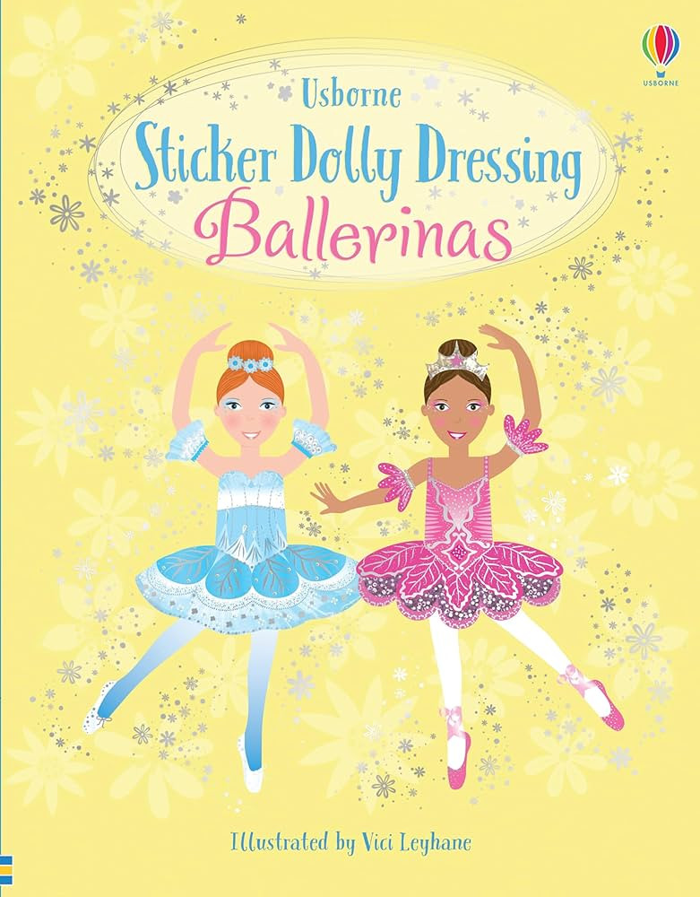 Sticker Dolly Dressing Ballerinas: A Sticker Activity Book About Ballet Featuring Swan Lake and T... | Amazon (US)
