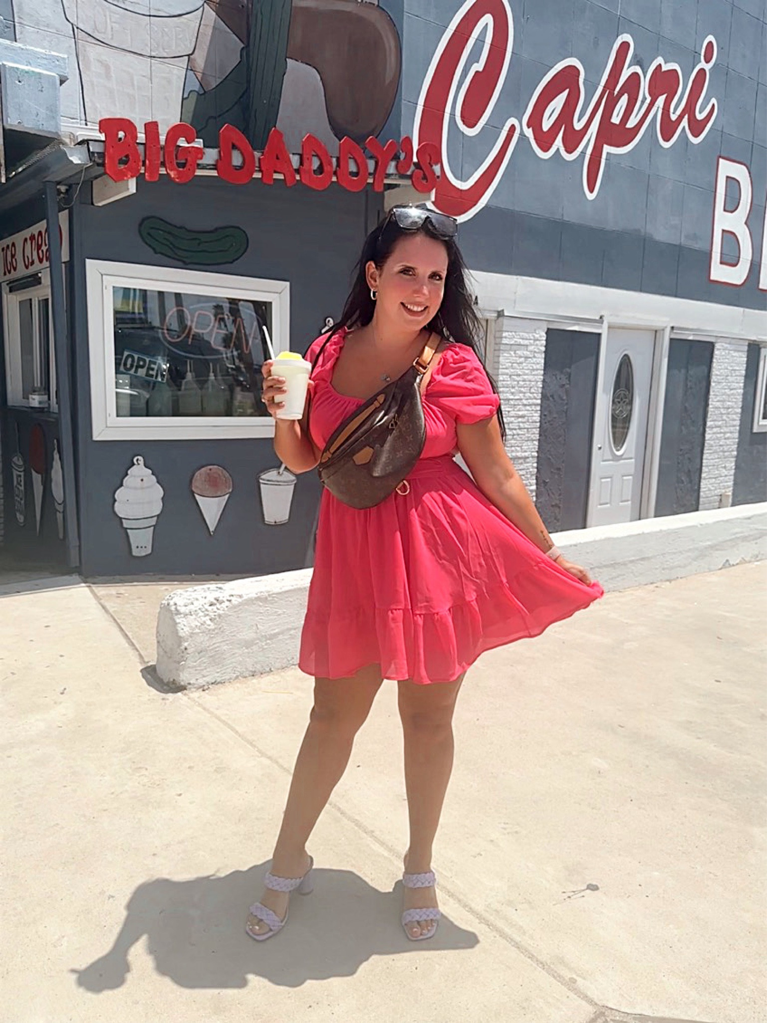 Mini summer dress with cute open back

#LTKstyletip #LTKSeasonal #LTKunder50