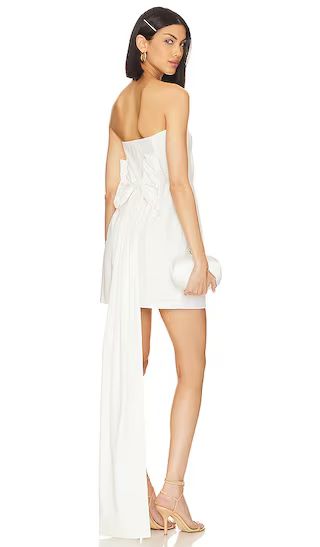 X Revolve Kerry Bow Dress in Ivory | Revolve Clothing (Global)