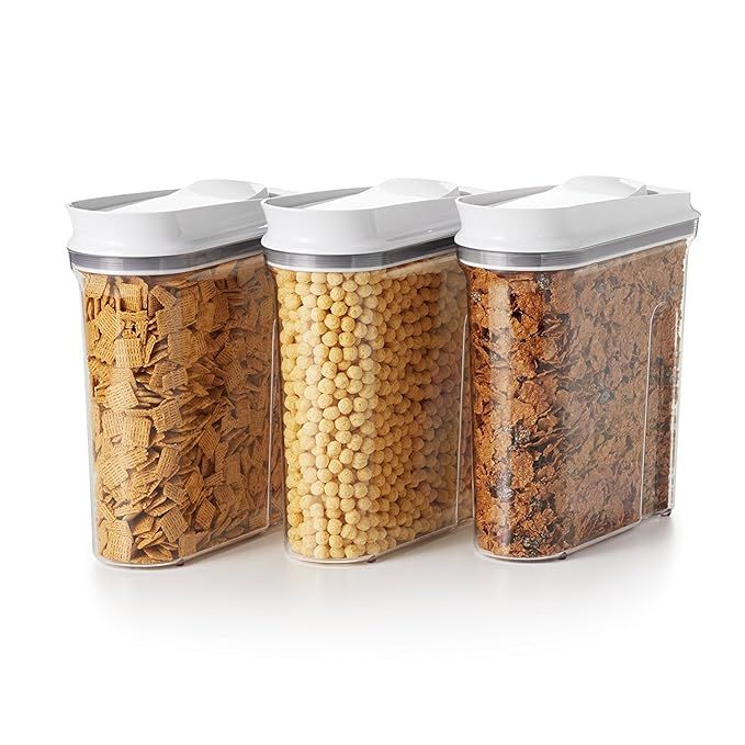 OXO Good Grips 3 Piece Airtight POP Cereal Dispenser Set | Amazon (US)