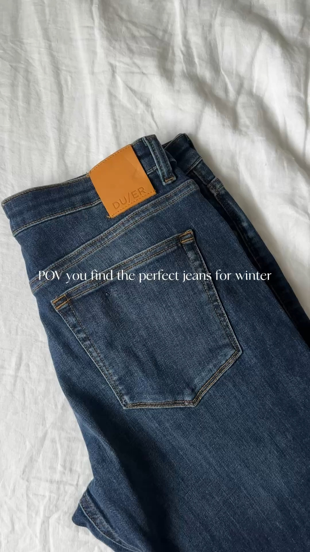 Where timeless style meets everyday performance. Completely in love with my @duerperformance Denim High Rise Straight Jeans. So perfect for winter layering.
#builtfordoing 

#LTKootd #LTKgrwm #LTKmomlife