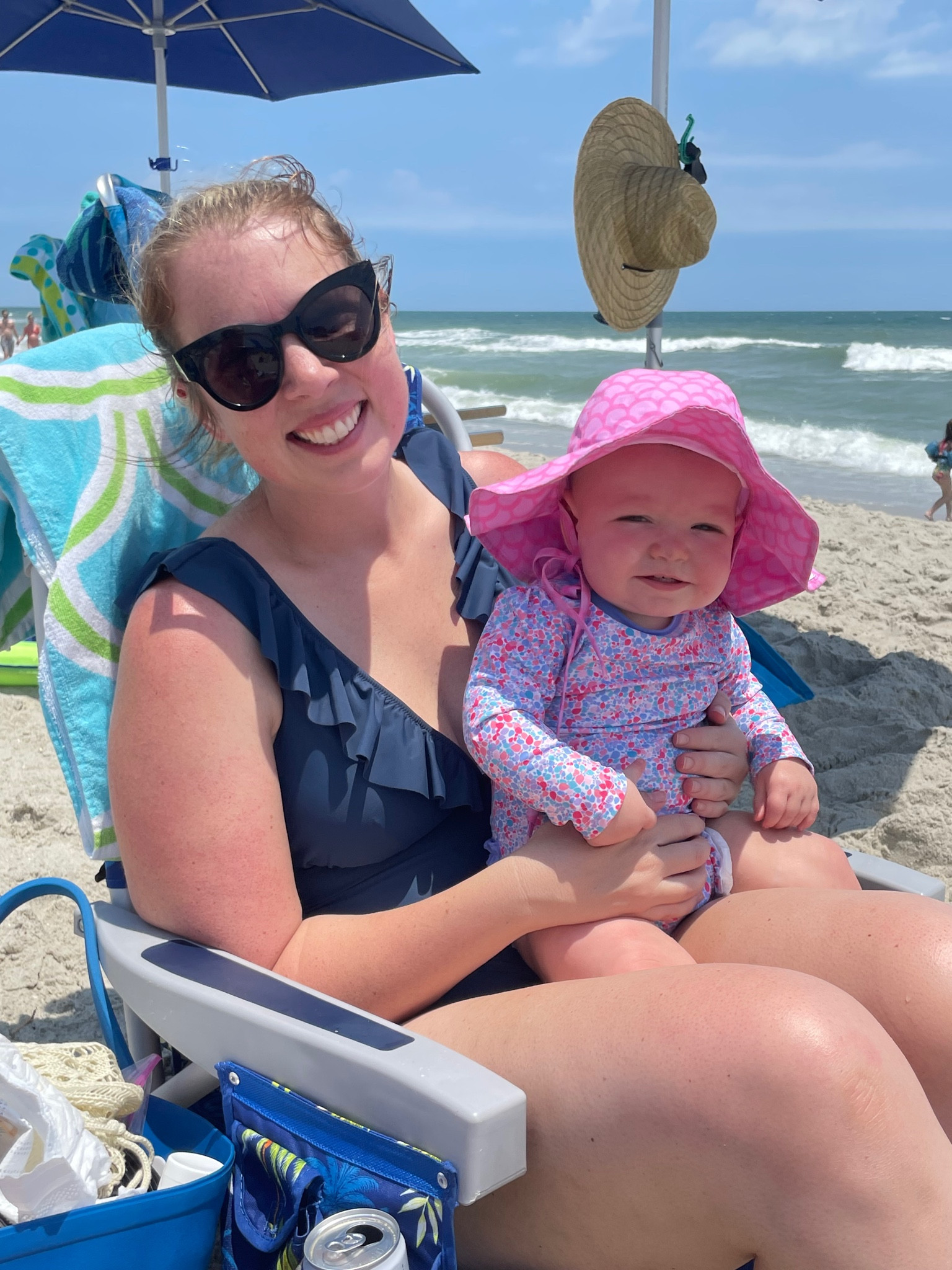 one of my favorite bathing suits from Amazon! Wore this same one while 9 months pregnant last summer and it's breastfeeding friendly too! I sized up to a L so it fit last summer but could wear my normal size M without a bump. 

#LTKMidsize #LTKSwim #LTKBump