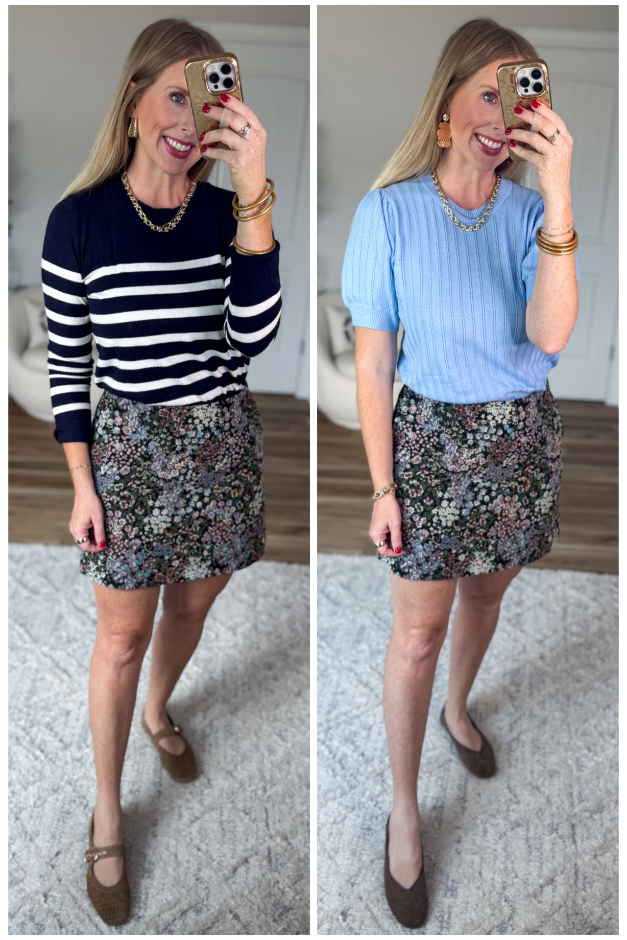 2 ways to style this floral mini skirt from Walmart!

#LTKgrwm