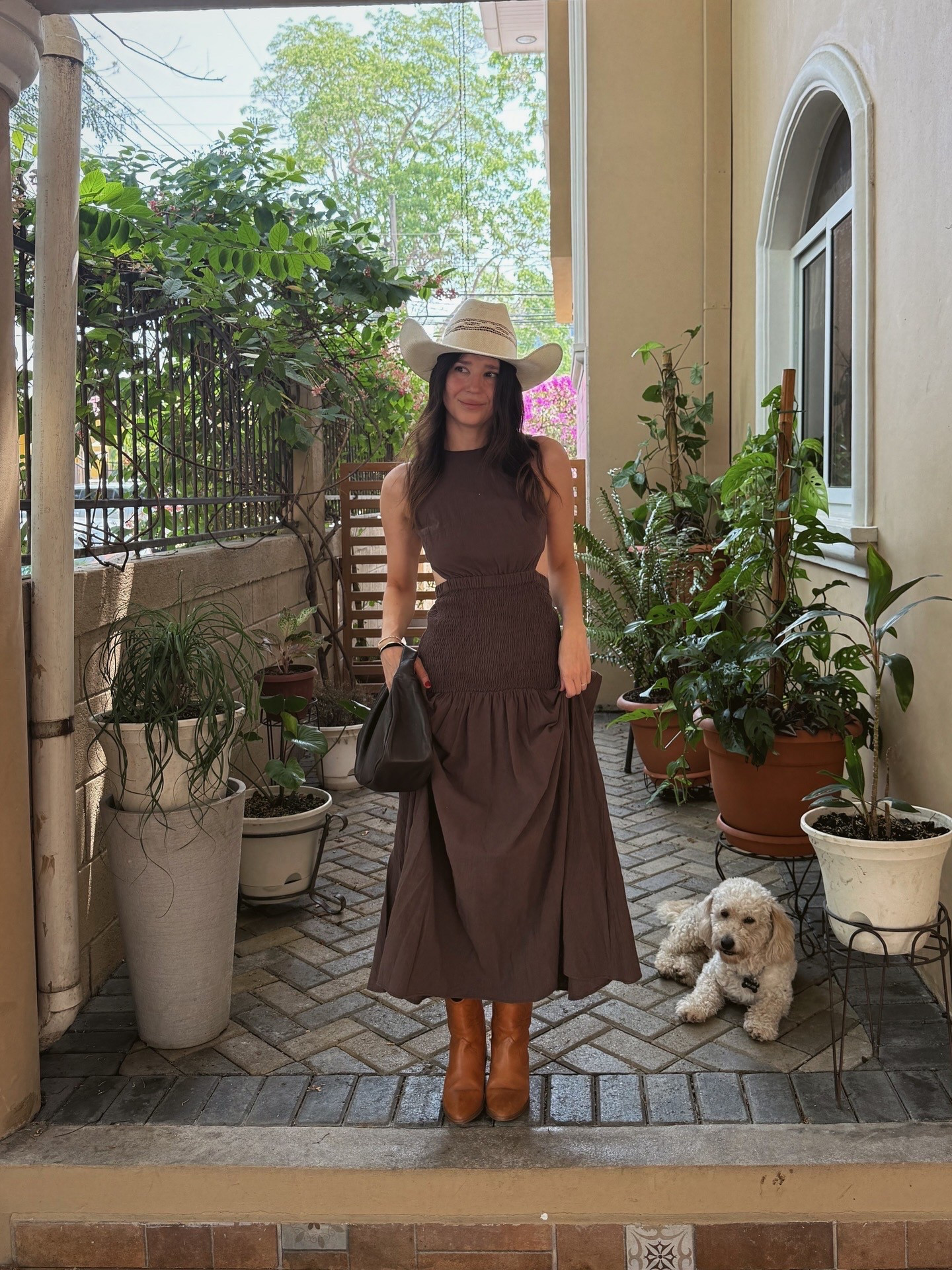The perfect summer dress ❤️ I’ve been having this dress the past two years, still one of my faves. Comes in so many colors #summeroutfit #cowboyboots #summerdress 

#LTKStyleTip #LTKSummerEdit #LTKFindsUnder100