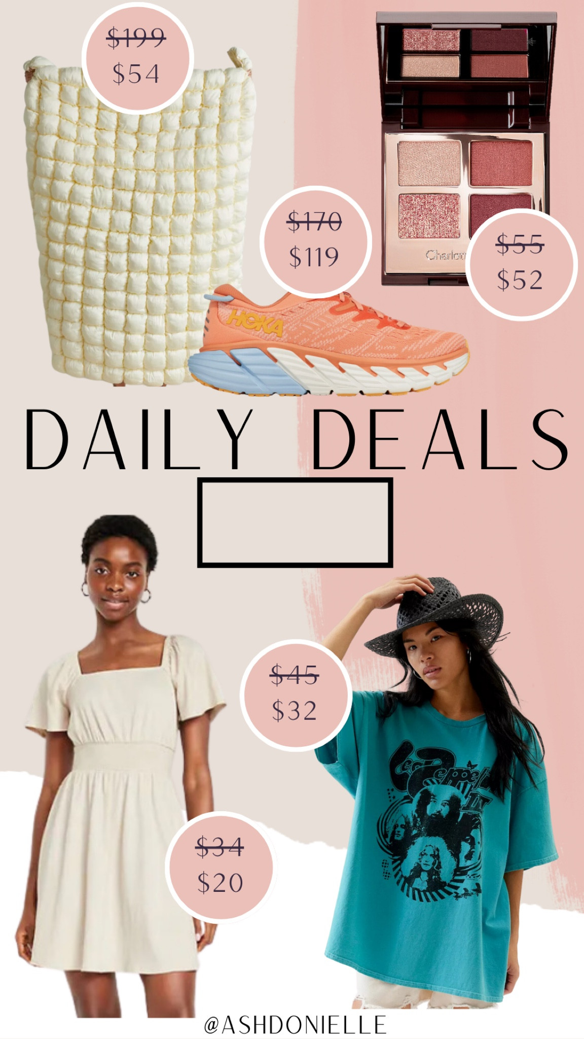 Daily deals - daily discounts - urban outfitters sale - old navy sale - spring fashion - spring home - hokas on sale - charlotte tilbury on sale - spring beauty 

#LTKsalealert #LTKstyletip #LTKSeasonal