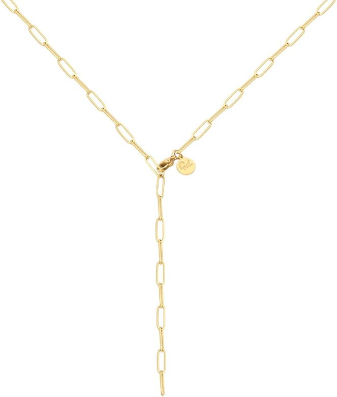 Good.Designs Y Kette für Damen I Ankerkette mit verstellbarem Hakenverschluss I Filigrane Gliede... | Amazon (DE)