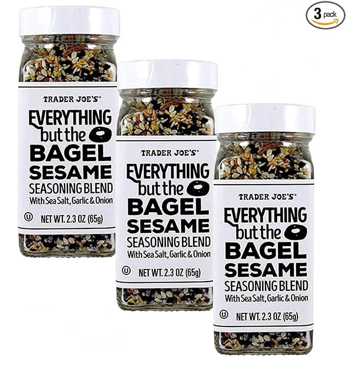 Trader Joe's Everything but The Bagel Sesame Seasoning Blend 2.3 oz, Pack of 3 | Amazon (US)