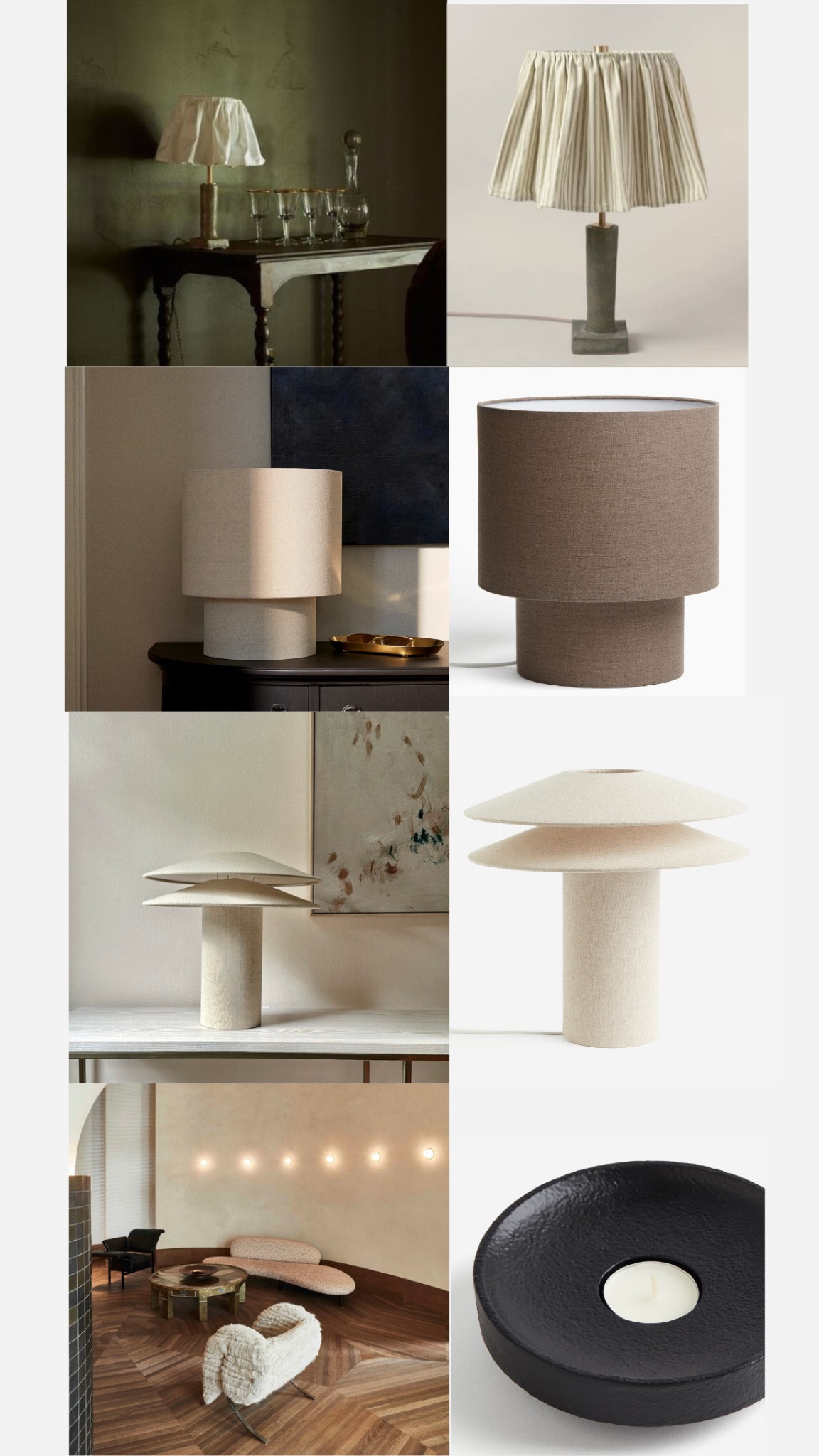 These are my recent H&M Home purchases. Add the mini lights I tagged to the candle holder instead of a tea light candle for an easy DIY sconce.   