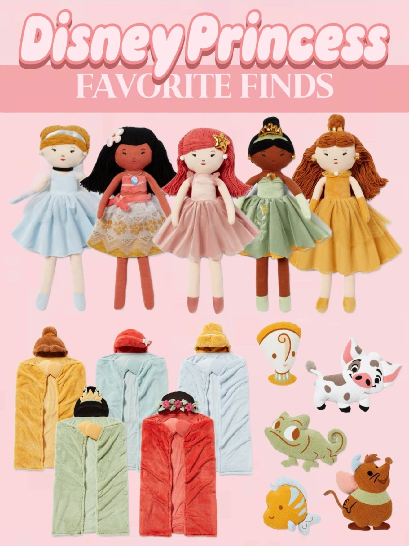#Cinderella #Belle #Tiana #BeautyAndTheBeast #PrincessAndTheFrog #Ariel #LittleMermaid #Moana #Pascal #Flounder #Chip #Blanket #Pillow #ThrowBlanket #Doll #Bedding #Quilt #Disney #DisneyPrincess #Finds #DisneyFinds #TargetFinds #DisneyMerch #DisneyAdult #DisneyWorld #DisneyBound #DisneyLand #Target #Pillowfort #Favorites 

#LTKBaby #LTKKids #LTKmomlife