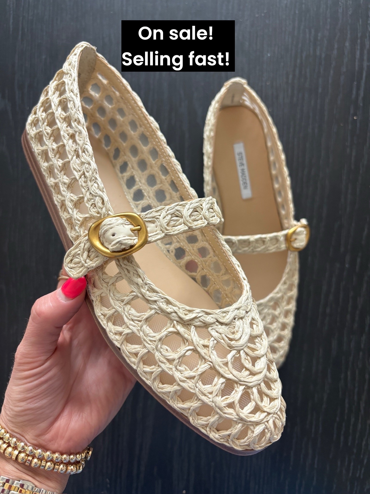 Raffia flats are everywhere this season! Found them on sale but they’re selling fast! @Macys 

#LTKSaleAlert