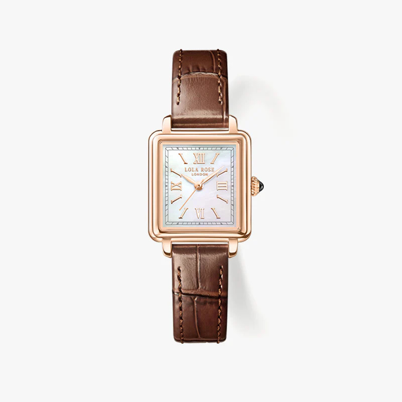 New Cube Mother of Pearl Women’s Watch – Stylish and Classic | Lola Rose | Lola Rose
