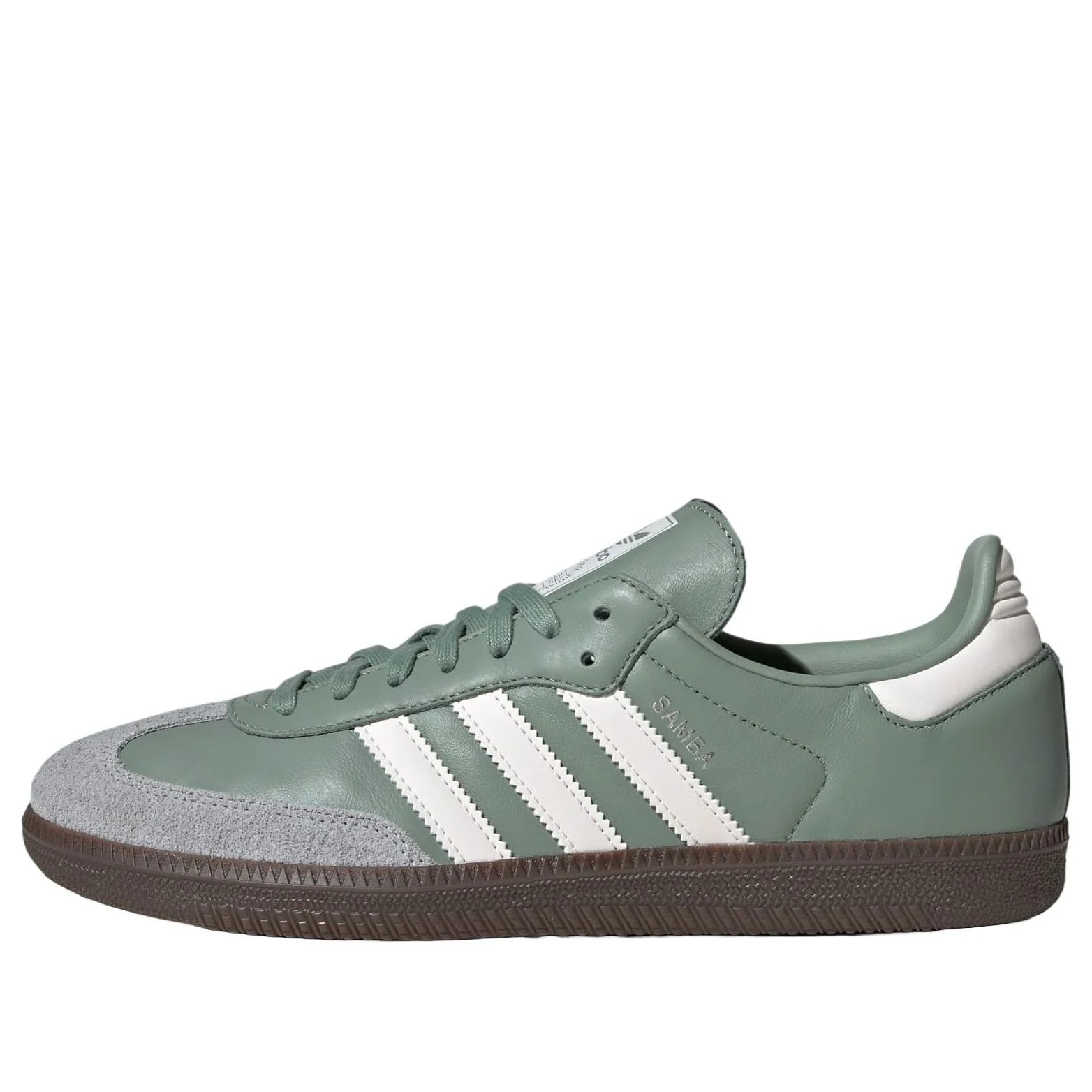 adidas Samba OG 'Silver Green Chalk White' JI1866 | KICKS CREW