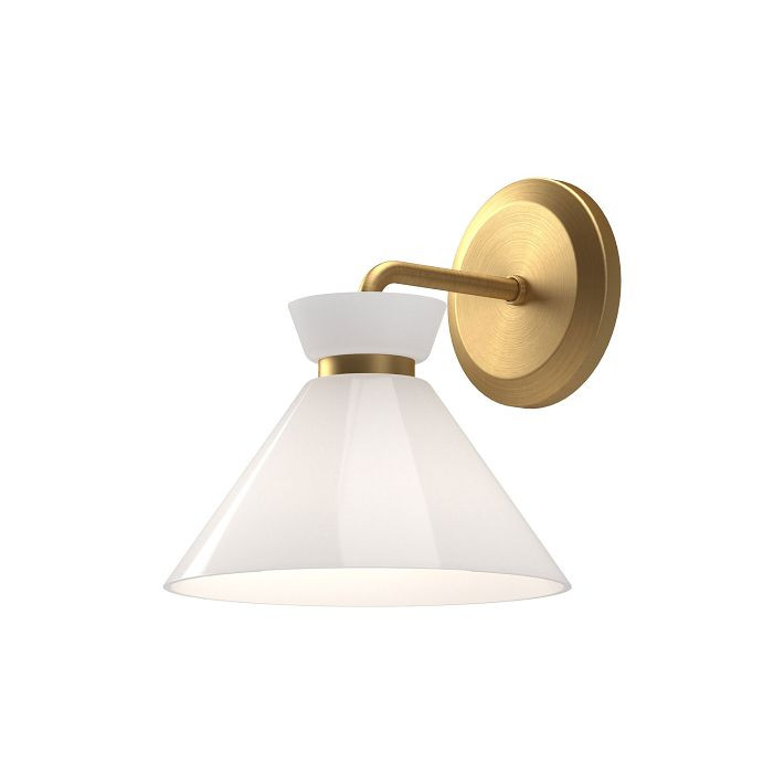 Halston Sconce (8") | West Elm (US)