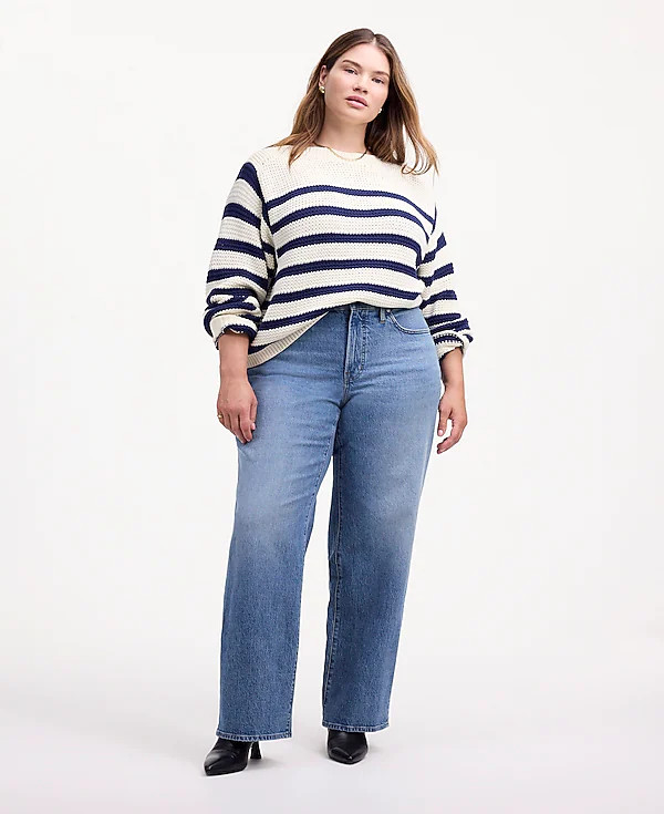 The Plus Perfect Vintage Wide-Leg Jean | Madewell | Madewell