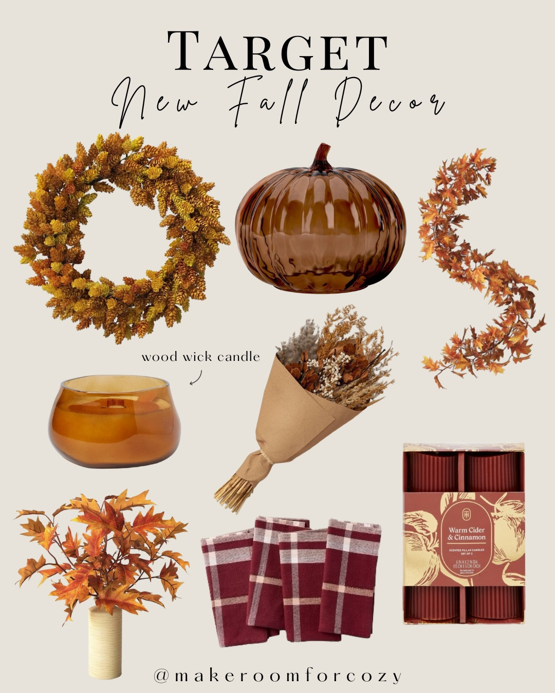 Check out these gorgeous new Fall finds for your home! 🍂🤩

Target home | fall decor | fall wreath | pumpkins | fall kitchen | fall candles | faux stems | fall garland

#LTKSeasonal #LTKHome