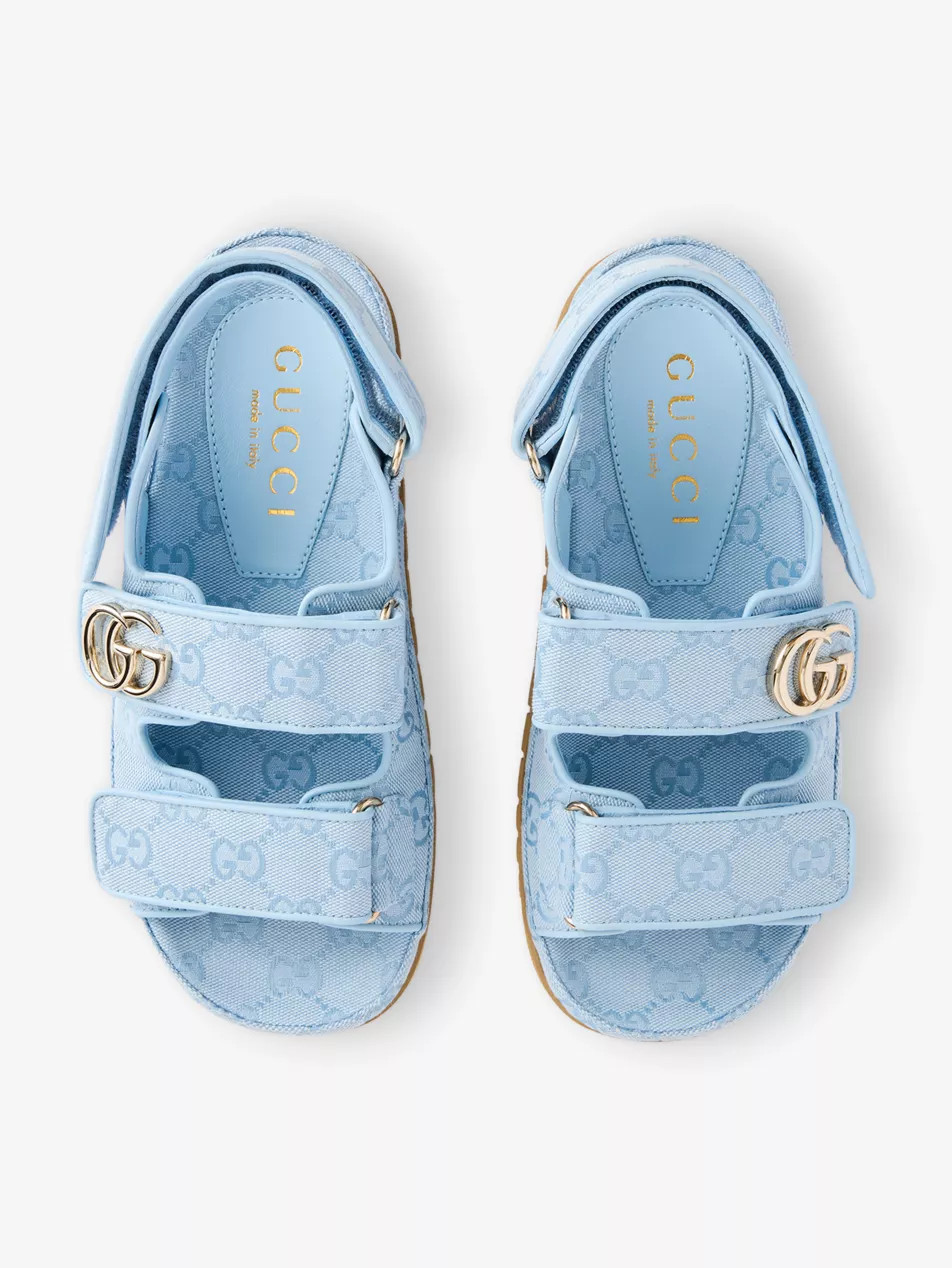 New Marmont GG Canvas Sandals | Selfridges