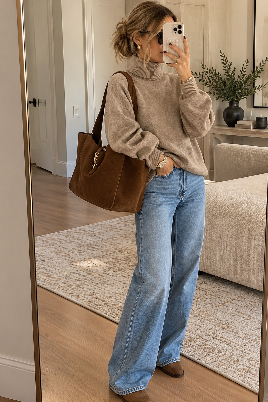 A good designer tote is honestly one of my favorite everyday accessories! 🤎 Found some seriously beautiful tote bags at Saks Fifth Avenue that are perfect for carrying all the essentials while still looking polished. Loving the oversized suede styles, rich brown leather, and classic neutral designs. These are the bags I'd wear with everything from casual coffee-run outfits to elevated office looks this fall!
#DesignerToteBag #LuxuryTote #EverydayDesignerBag #SaksFifthAvenue #FallHandbags #WorkToteBag #BrownLeatherBag #SuedeTote #LuxuryAccessories #OfficeOutfits #FallWorkwear #DesignerFinds #LTKStyle #FallWardrobeEssentials 

 #LTKSeasonal #LTKU #LTKSaleAlert