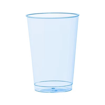 Smarty Had A Party 12 oz. Clear Blue Disposable Plastic Party Cups - 240 pcs | Target