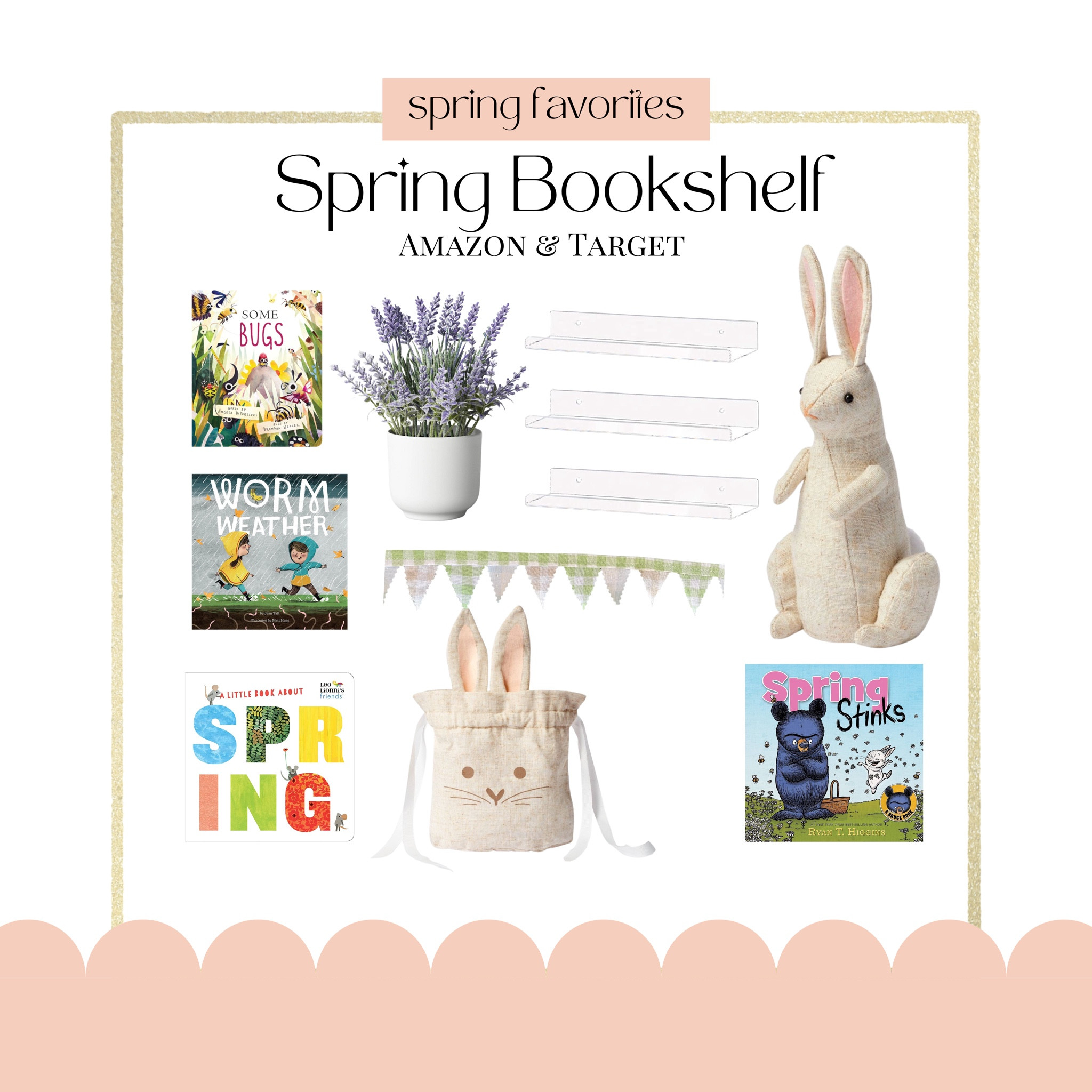 Spring Bookshelf 

#LTKSpringSale #LTKkids #LTKhome