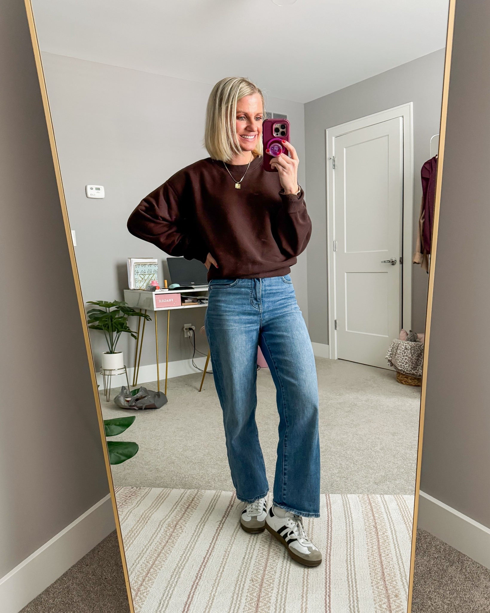 What I wore this week! 
Sweatshirt- Abercrombie- small
Jeans- thrifted, brand is Madewell, I linked similar options 

#LTKPetite #LTKootd #LTKOver40