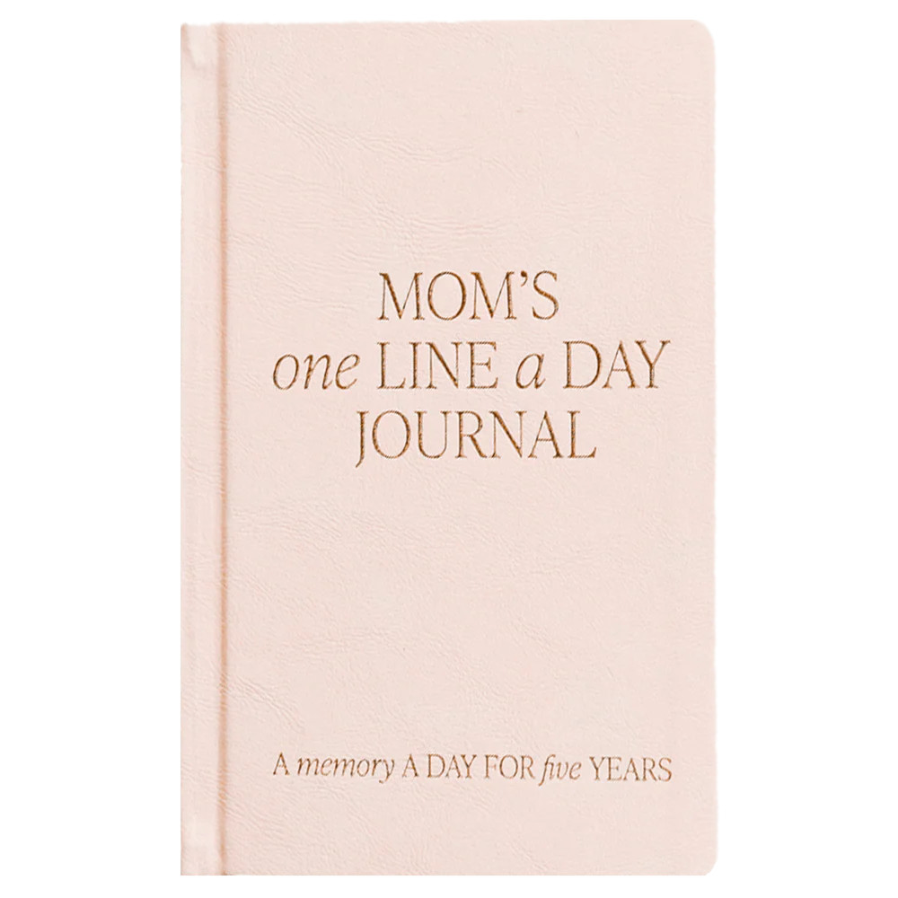 Mom's One Line A Day Fabric Journal | Memory Keepsake Book | Sweet Water Decor, LLC