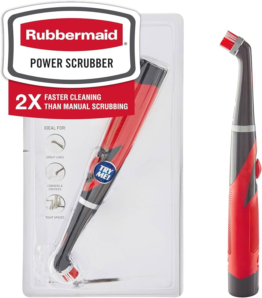 Rubbermaid Reveal Power Scrubber with Multi-Purpose Head, Cordless Electric Battery Powered Scrub... | Amazon (US)