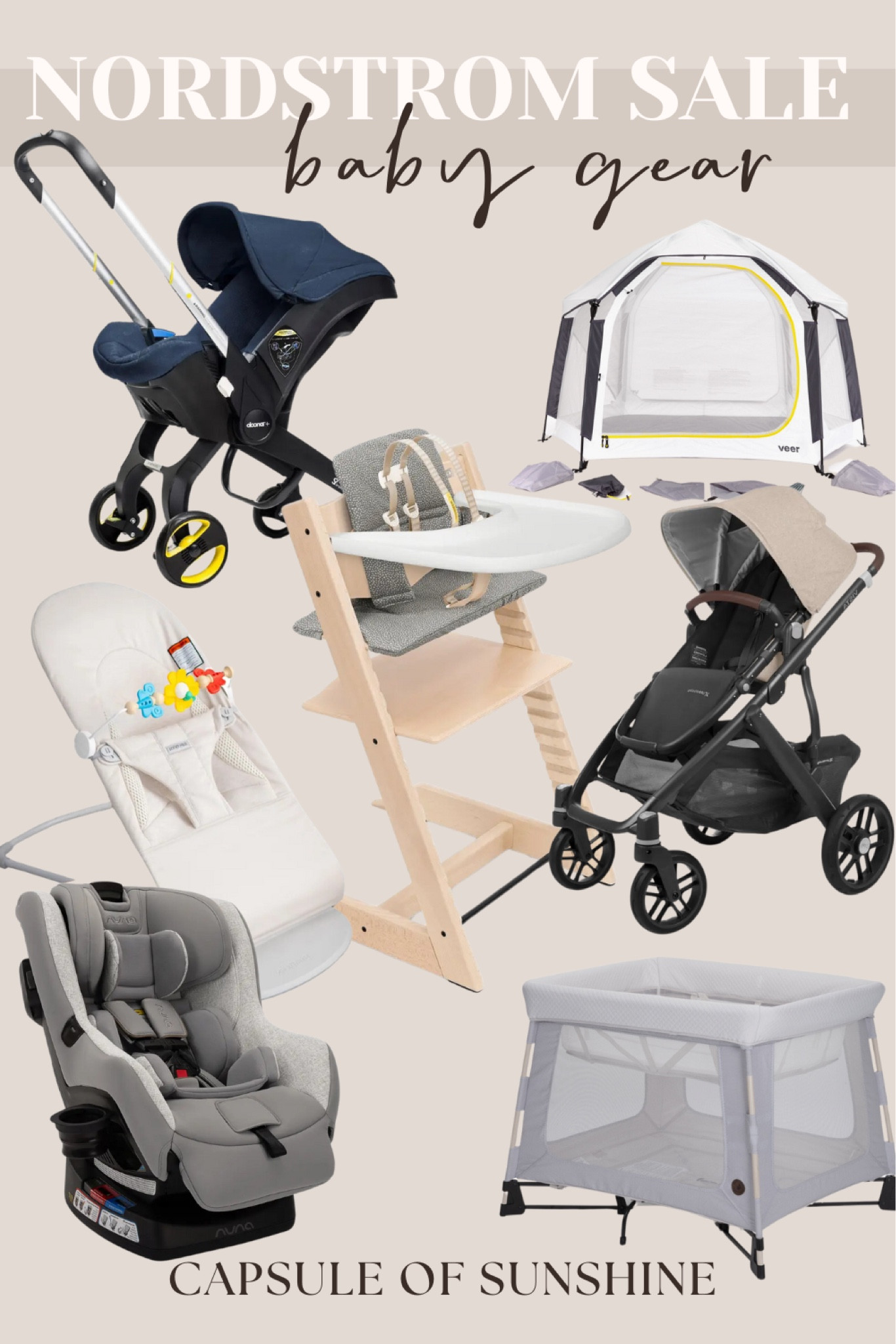 Nordstrom Anniversary Sale Early Access has begun!! Starting today July 10 Icons & Ambassadors now have access to shop. The sale will open to Influencers tomorrow, and everyone else July 15. Be sure to start your Wish List now if you haven’t already and pull the trigger if you have early access! Several things are already starting to sell out!! 

Here are my top Baby Gear picks from the sale. I love the NSALE for this, the discounts are always DEEP on top baby gear brands like Nuna, UppaBaby, Stokke, and more! 

Nordstrom Anniversary Sale | Baby Gear | Stokke Tripp Trapp | Nuna PIPA Lite LX | Veer Basecamp | Stokke Steps | Maxi-Cosi Pria 85 Max | UPPAbaby CRUZ V2 | Baby Essentials | Parenting Tips | Baby Products Sale | Capsule of Sunshine | NSALE

#NordstromAnniversarySale #BabyGear #Stokke #Nuna #VeerBasecamp #MaxiCosi #UPPAbaby #BabyEssentials #ParentingTips #BabyProducts #CapsuleOfSunshine #BabyGearSale #MomLife #BabySale #NewMom #BabyEssentials 

#LTKSummerSales #LTKSaleAlert #LTKBaby