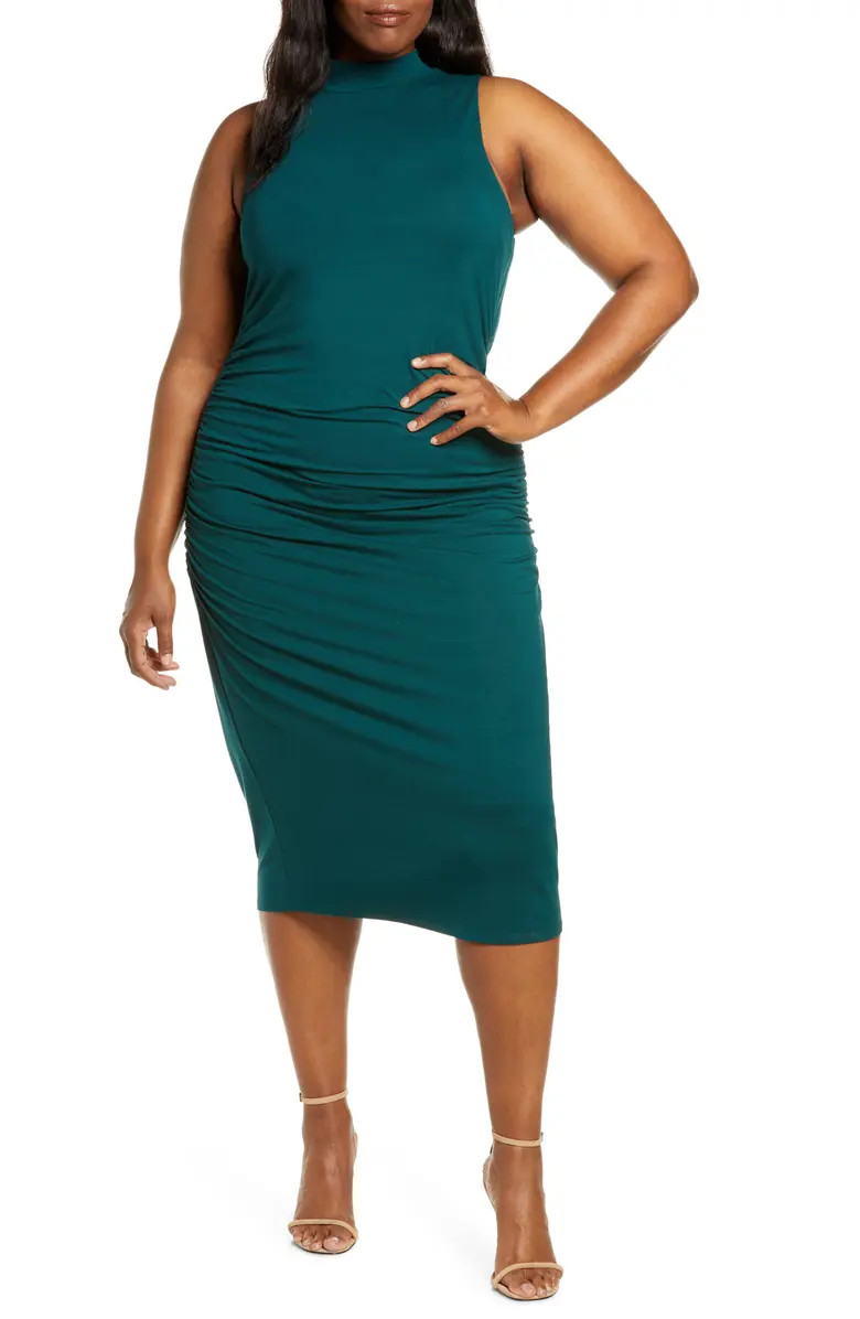 Mock Neck Sleeveless Dress | Nordstrom