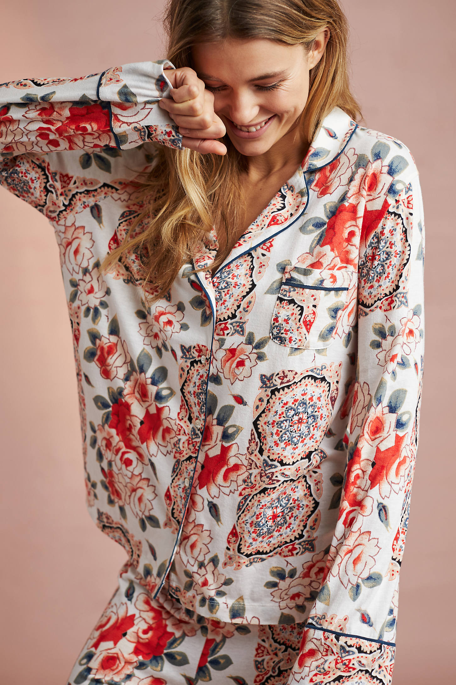 Floreat Bedtime Sleep Top | Anthropologie (US)
