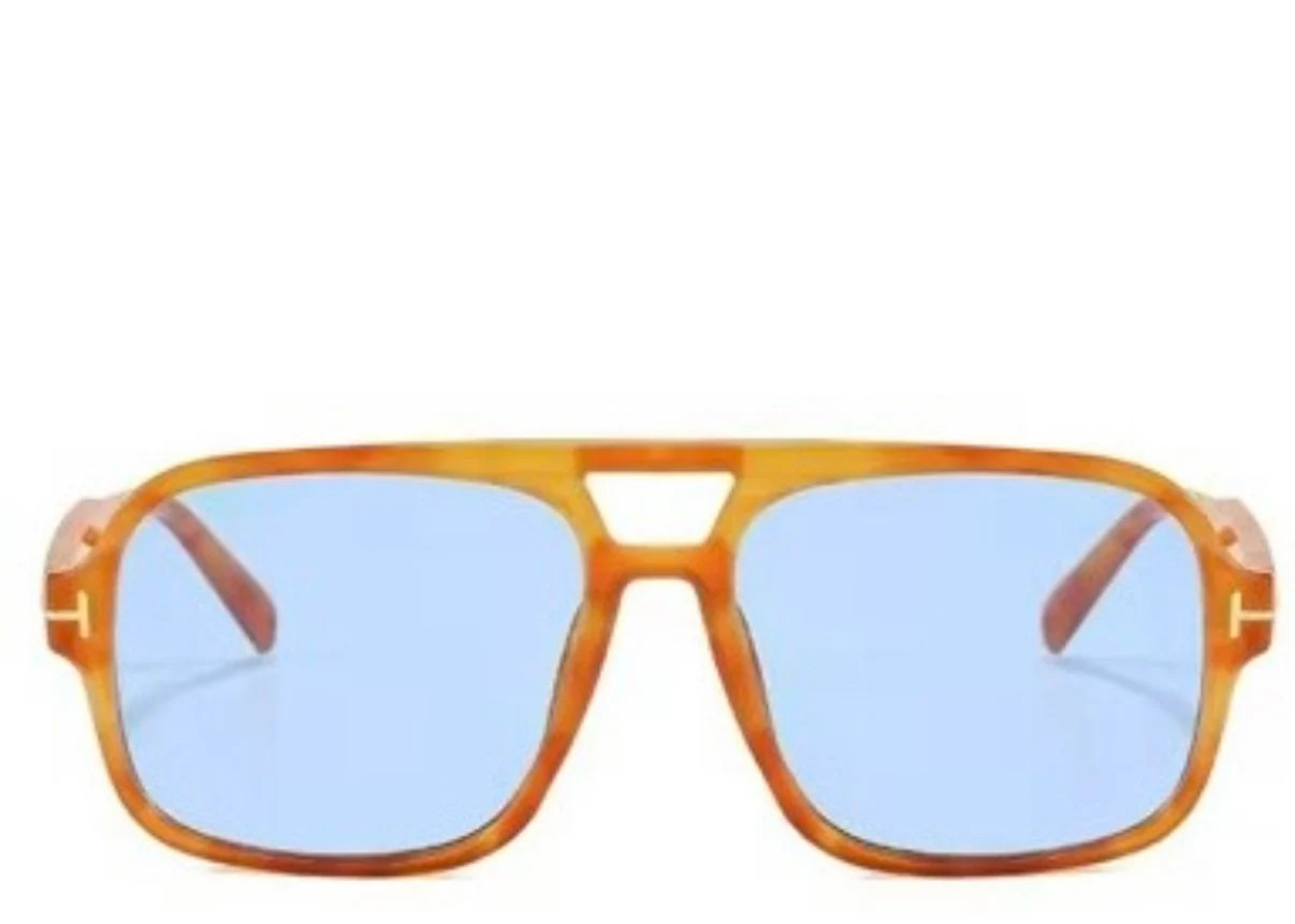 Dallas Orange Blue Tint Sunglasses | Jewel Boutique