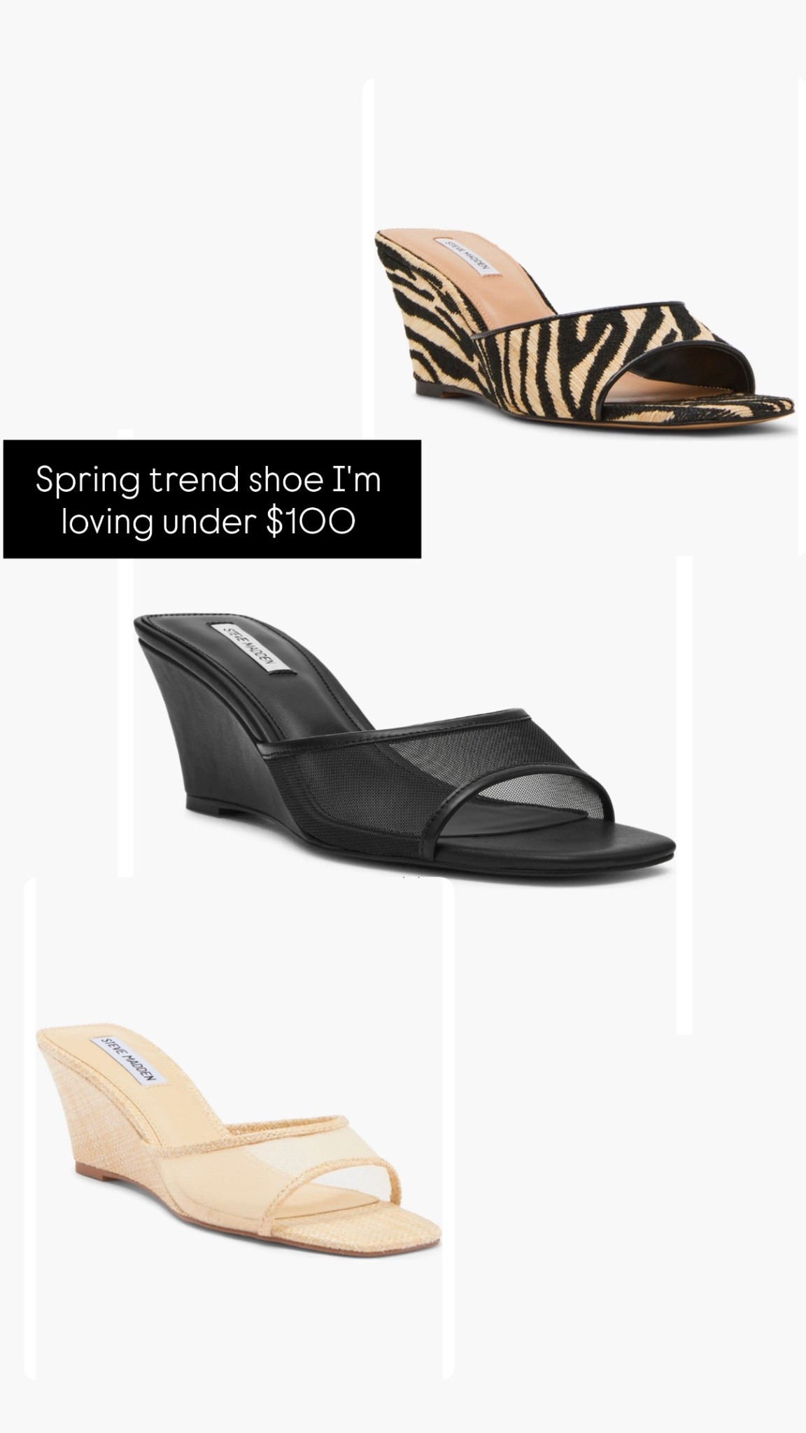 Spring sandal under $100 