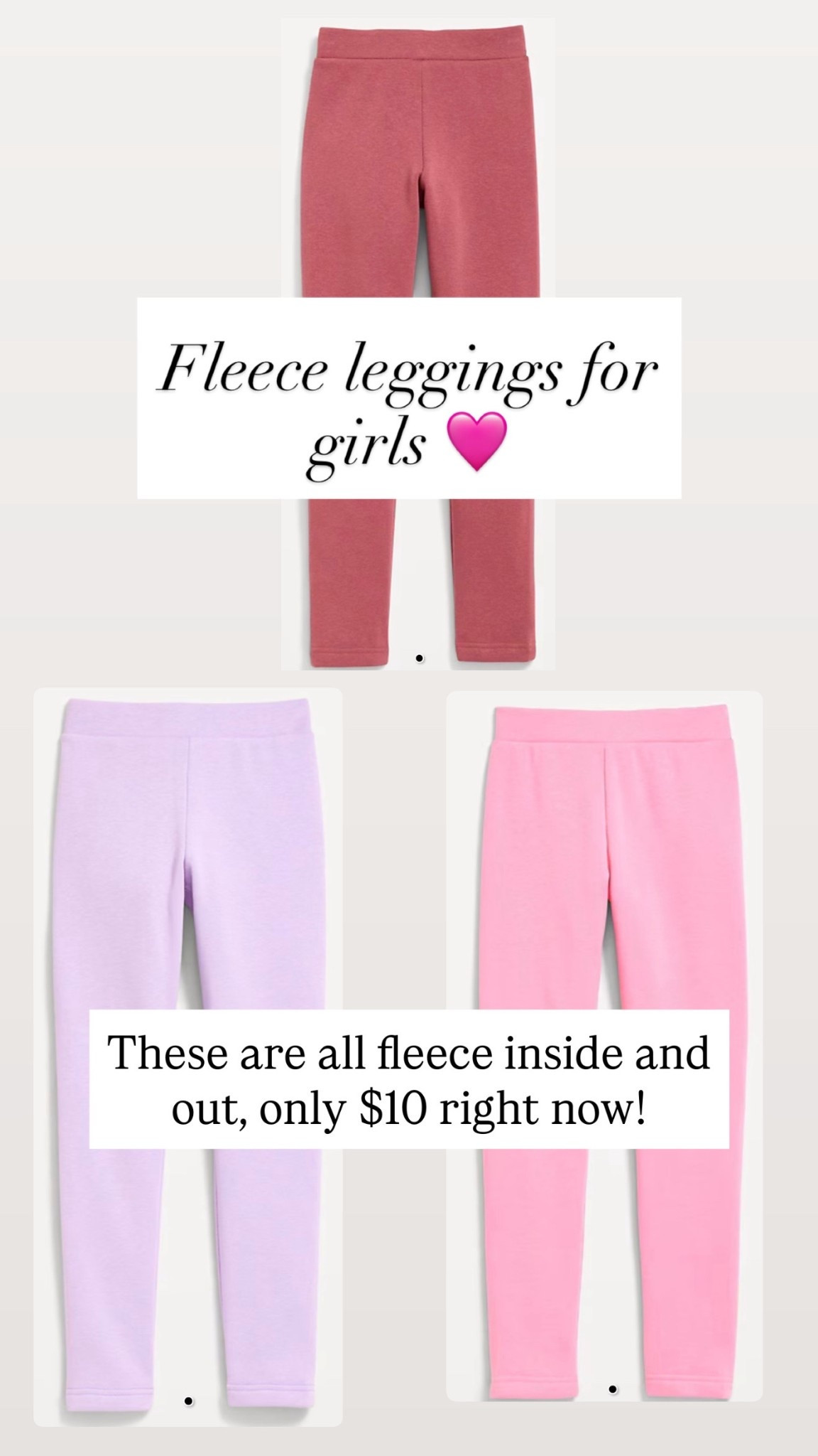 Lease leggings for girls are only $10 right now!!! 

#LTKSaleAlert #LTKKids