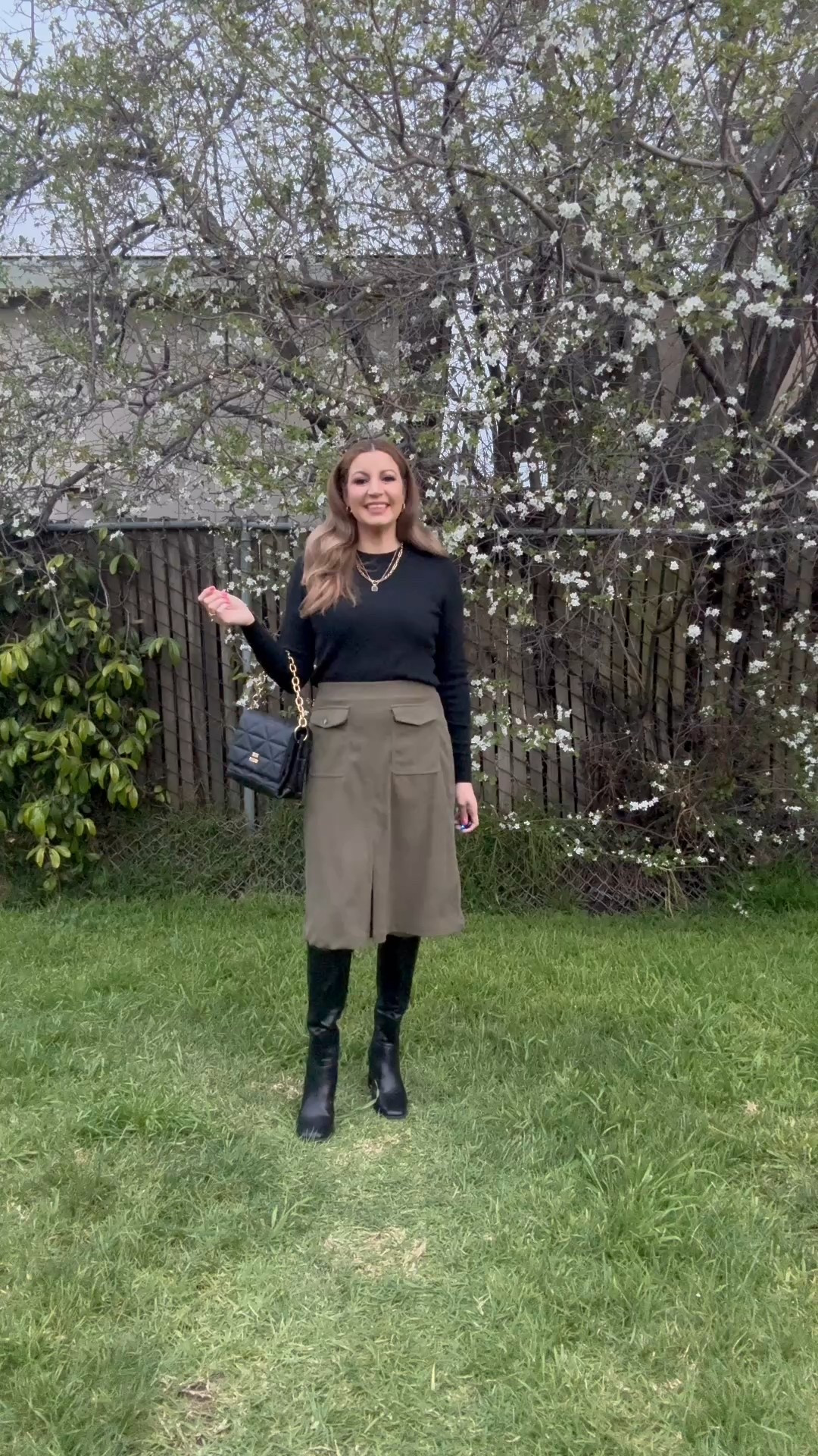 Mid Rise Front Side Flap Pocket Split Midi Corduroy Casual Skirt.
Size:M Regular 
Color:Hazel Mist Green

#LTKSeasonal #LTKStyleTip #LTKMidsize