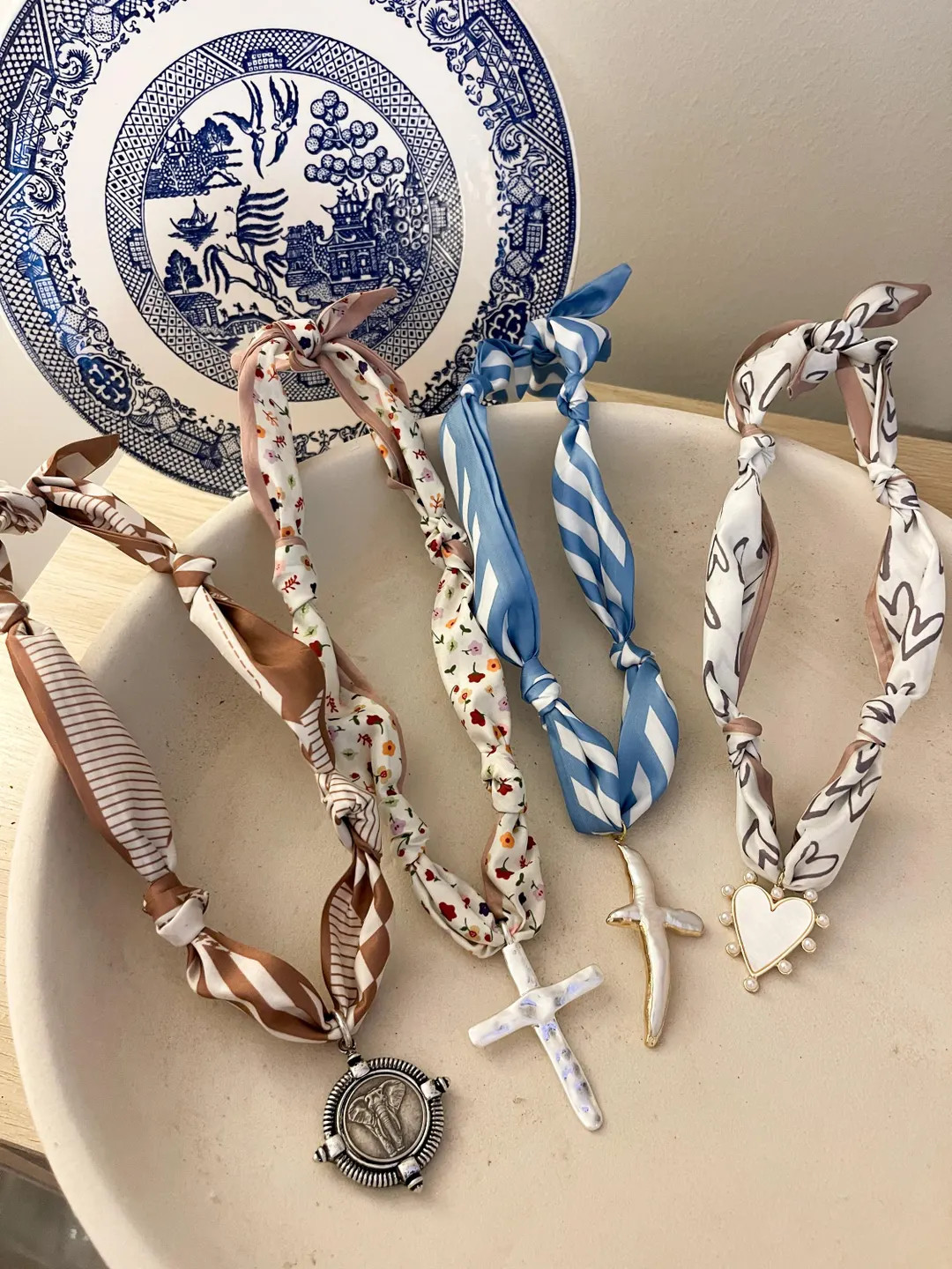 Custom Pendant Scarf Necklace-gift Wrapped/ FREE SHIPPING - Etsy | Etsy (US)