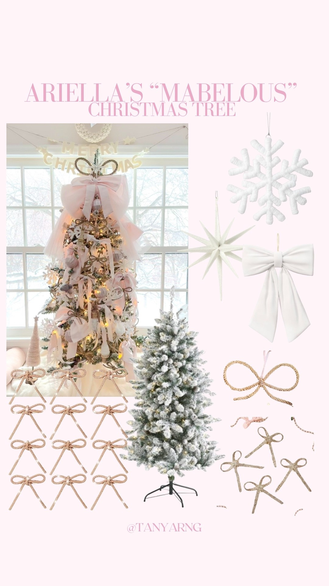 Girls Christmas tree | Christmas decor | pink Christmas | bow ornaments 

#LTKHoliday #LTKGiftGuide #LTKdayinmylife
