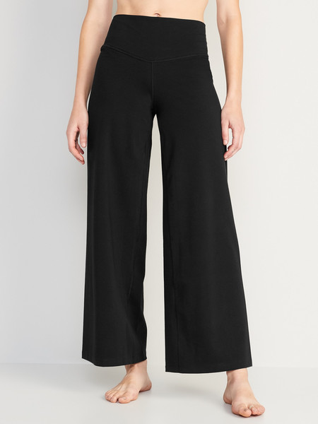 Extra High-Waisted PowerChill Wide-Leg Yoga Pants for Women | Old Navy (US)