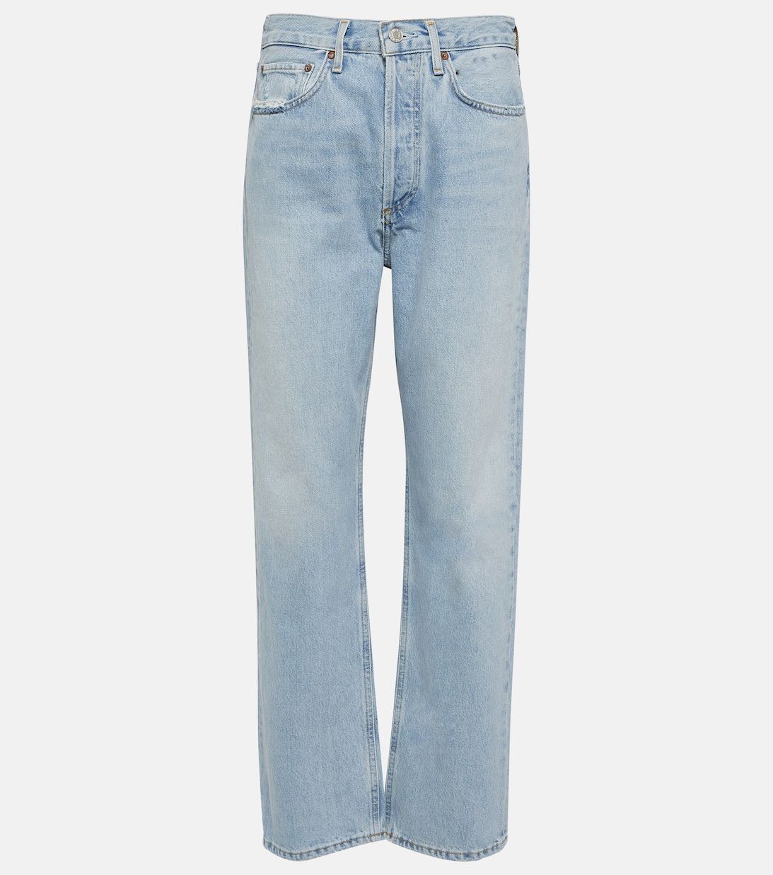 90's Pinch Waist high-rise straight jeans | Mytheresa (US/CA)