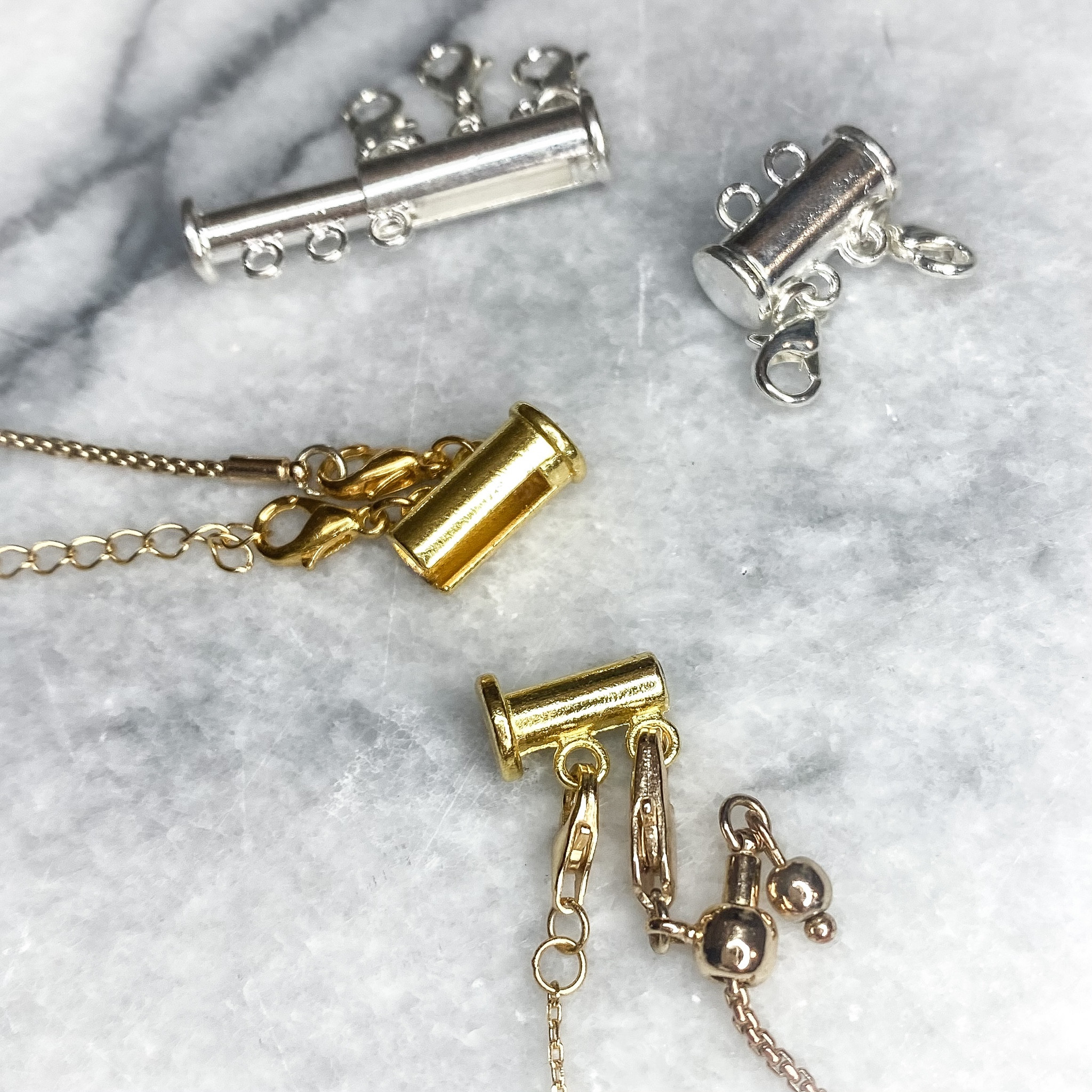 The layered necklace look is in and this is a must have to avoid tangles and for easy on/easy off (while still staying secure)  

#LTKstyletip #LTKbeauty #LTKunder50