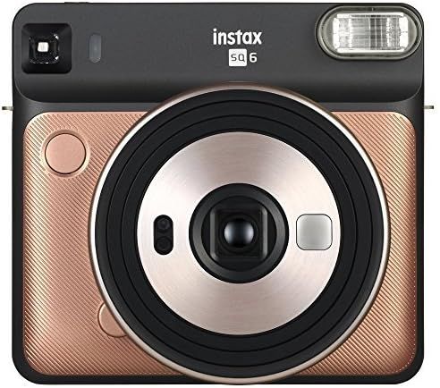 Fujifilm Instax Square SQ6 - Instant Film Camera - Blush Gold | Amazon (US)