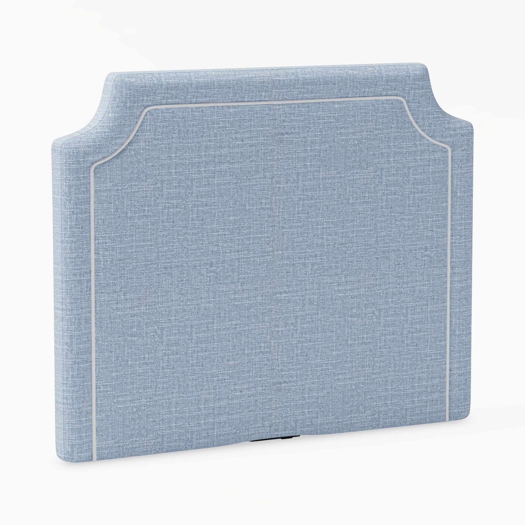 Smart Auburn Piped No Nails Dorm Headboard | Pottery Barn Teen
