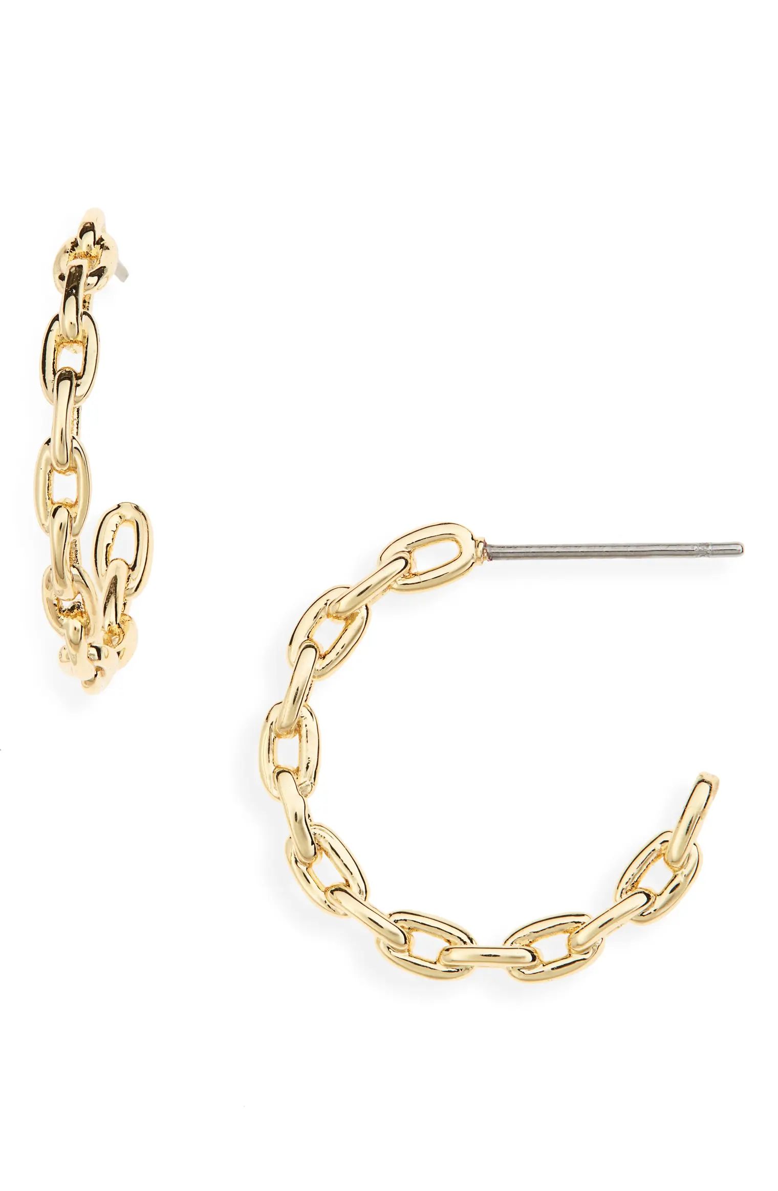 Chain Hoop Earrings | Nordstrom
