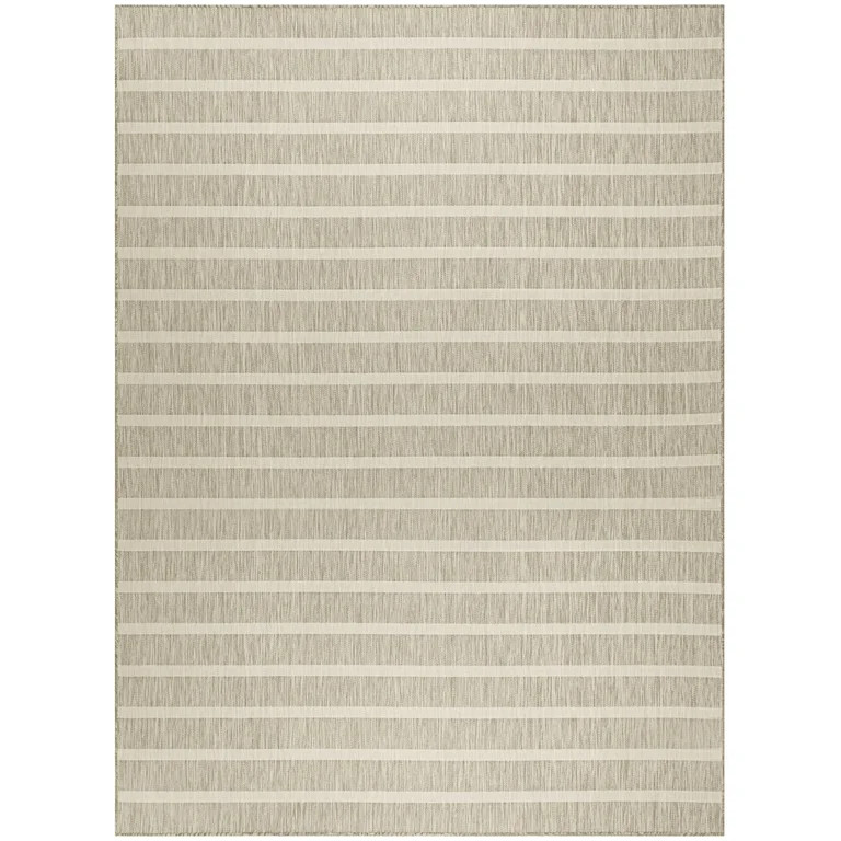 Nourison Positano Indoor/Outdoor Grey Ivory 9' x 12' Area Rug (9x12) | Walmart (US)