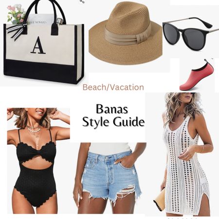 Beach Vacation essentials from Amazon #beach #vacation #bluewater #woman #girl #ladies #beachclothing #jeanshorts #beachaccesories #beachcoverup 

#LTKSeasonal #LTKunder50 #LTKunder100