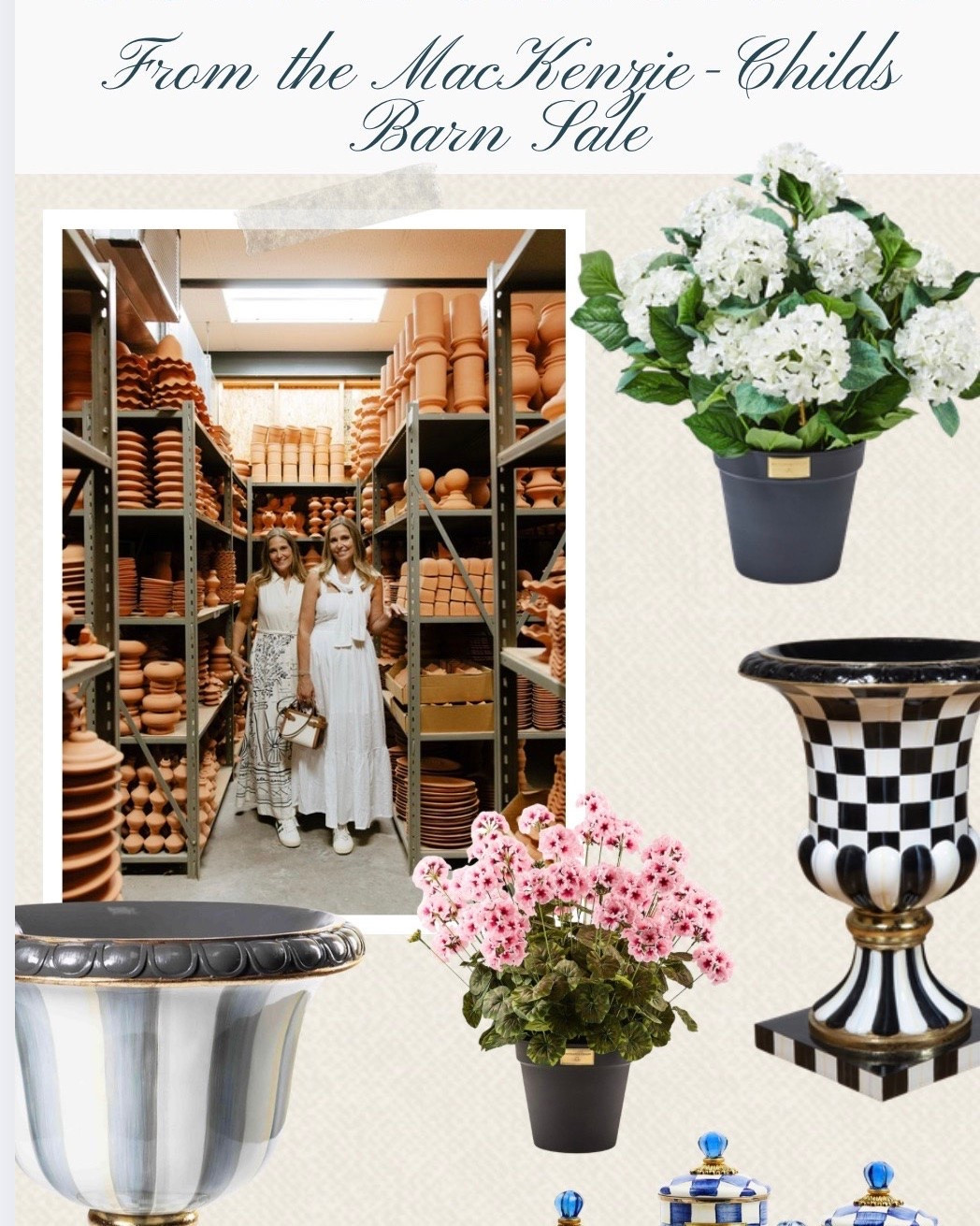 Last Day to Save!! The Mackenzie-Childs Barn SALE ends tonight! Hurry and stock up
while you can! s

#LTKSaleAlert #LTKHome #LTKdayinmylife