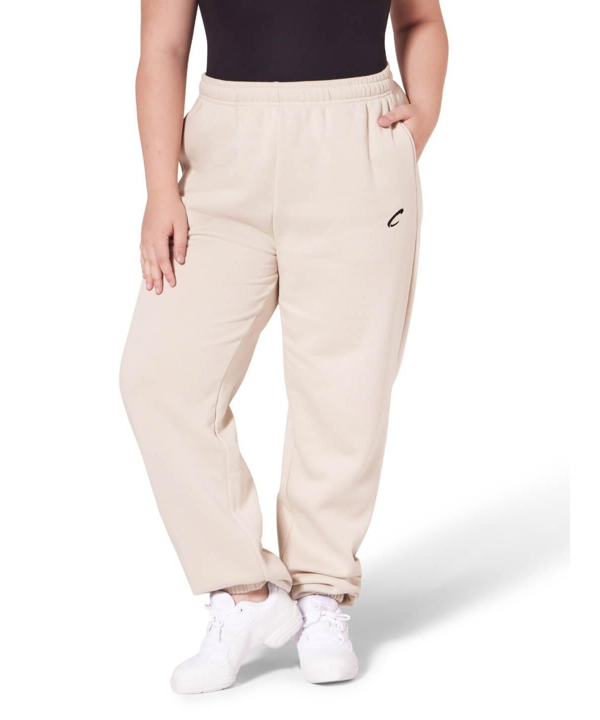 Capezio Women's Varsity Sweatpants - Oatmeal | Macy's