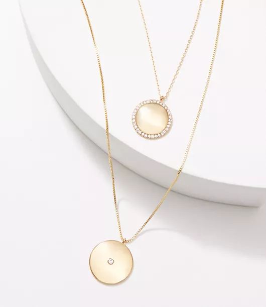 Modern Pendant Necklace | LOFT | LOFT
